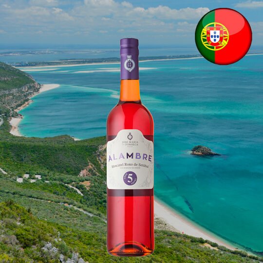 Vinho Branco Português José Maria da Fonseca Moscatel Roxo 5 Anos Alambre - Vinhos Woozen