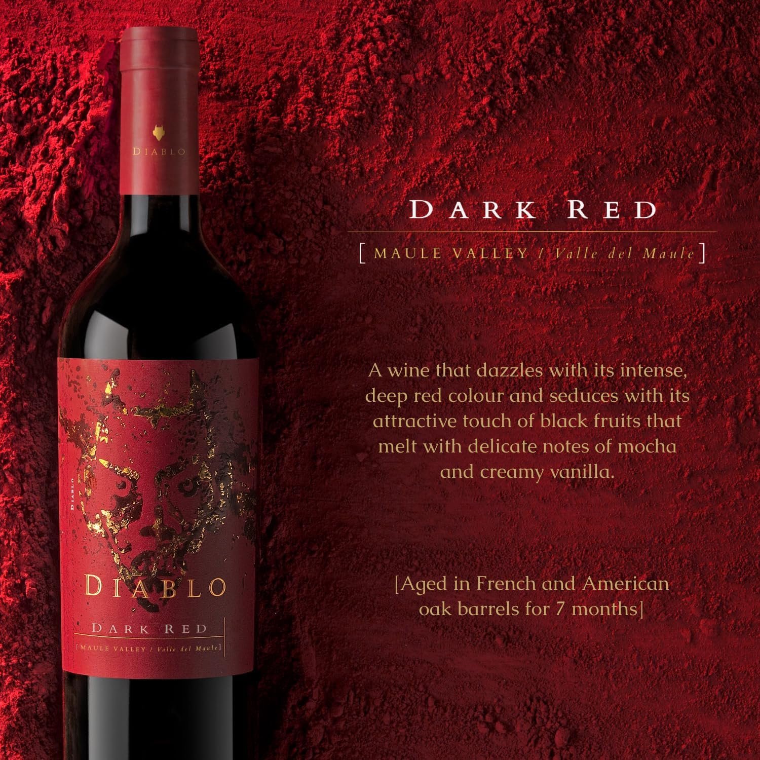 Concha y Toro Diablo Assemblage Tinto Red 750ml - Imagem 2